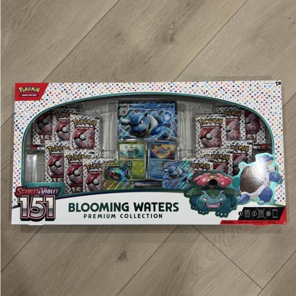 Pokemon Blooming Waters Premium Collection - White, Red, Green, Blue